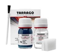 Tarrago | Kit de colorant auto-brillant 25 ml | Préparation au changement de couleur + Teinture pour cuir et toile pour la teinture de chaussures et accessoires | Répare chaussures (MidnightBlue 16)
