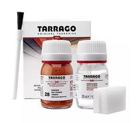 Tarrago | Self Shine Color Dye 25 ml | Teinture Auto-brillante pour Chaussures et Accessoires | Couvre les Éraflures et l'Usure des Chaussures (Orange 28)