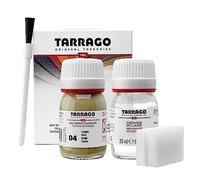 Tarrago | Self Shine Color Dye 25 ml | Teinture Auto-brillante pour Chaussures et Accessoires | Couvre les Éraflures et l'Usure des Chaussures (Daim 04)