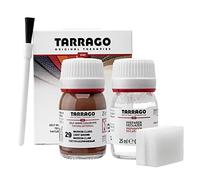 Tarrago | Self Shine Color Dye 25 ml | Teinture Auto-brillante pour Chaussures et Accessoires | Couvre les Éraflures et l'Usure des Chaussures (Marron Clair 29)