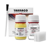 Tarrago | Self Shine Color Dye 25 ml | Teinture Auto-brillante pour Chaussures et Accessoires | Couvre les Éraflures et l'Usure des Chaussures (Jaune Citron 31)