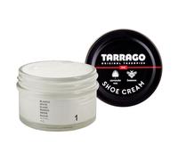 Tarrago | Crème pour chaussures 50 ml | Crème nourrissante, polissante et protectrice pour chaussures, chaussures, sacs et accessoires en cuir, cuir et cuir synthétique (Blanc 01)