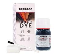 Tarrago | Teinture de couleur auto-brillante 25 ml | Réparatrice pour cuir et toile au fini brillant pour la teinture de chaussures et accessoires | Séchage rapide, Anti-frottement (bleu marine 17)