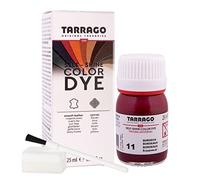 Tarrago | Teinture de couleur auto-brillante 25 ml | Teinture réparatrice pour cuir et toile pour la teinture de chaussures et accessoires | Séchage rapide, Anti-frottement (Bordeaux 11)