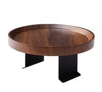 Tarragona Mini table d'appoint imperméable et résistante aux taches Table d'angle avec accoudoirs Plateau réglable sans installation