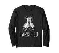 Tarrified for the American Economy - Anti-droits de douane anti-Trump Manche Longue