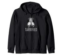 Tarrified for the American Economy - Anti-droits de douane anti-Trump Sweat à Capuche
