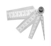 TARSHYRY 1 Jeu de Jauge Conique en Acier Inoxydable 1 Outil de Mesure d'épaisseur de 29 Mm pour la Détection de l'écart, du Trou et de la Taille de la Fente Échelle d'ouverture de Précision pour