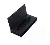 TARSHYRY 10pcs Coffret à Parfum Noir 6x8x1,6 Cm Emmaillant en Papier élégant pour la Bouteille Universelle Présente
