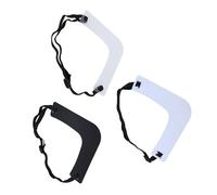 TARSHYRY 3Pcs Guide de Tondeuse à Barbe au Menton Bandeau Réglable Coupe de Barbe Outil de Guide de Décolleté Flexible Modèle de Shaper de en Plastique de Qualité Supérieure pour