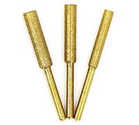 TARSHYRY 8pcs Bits de Tronçonneuse Plaquée Diamant Tailleur de Diamant Haute dureté électrique de la Chaîne de Tronçonneuse de la Chaîne de Tronçonneuse de la Chaîne de Scie (4 mm)