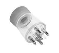 TARSHYRY Applicateur de Cuir Chevelu avec Bille Roulante, Distributeur de Sérum Capillaire Rechargeable Anti-fuite de 5 Ml, Applicateur de Racine de Précision avec Pointe de Massage pour (Transparent)