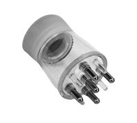 TARSHYRY Applicateur de Cuir Chevelu avec Bille Roulante, Distributeur de Sérum Capillaire Rechargeable Anti-fuite de 5 Ml, Applicateur de Racine de Précision avec Pointe de Massage pour (Gris)