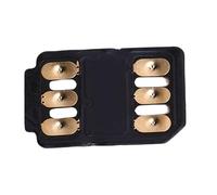 TARSHYRY Autocollant de Carte de Déverrouillage 4G 5G, Double Emplacement SIM Compatible avec les Séries 13 à 16, Prise en Charge d'installation Double Face, Outil d'adaptateur SIM Universel