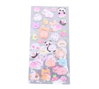 TARSHYRY Autocollants 3D Gonflés en Forme D'ours Mignon, Décorations Adhésives pour étui de Téléphone, Carnet de Notes, Autocollants Artistiques 3D en Forme D'animal gonflé, Accessoire