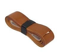 TARSHYRY Badminton Grip Tape, Racket Racket Tennis Grip Tape Cuir en Cuir Badminton Taprip Tapon Remplacement Rassette de Poignées pour Les Poignées pour Le Gymnase de Jeu Extérieur (Brown)