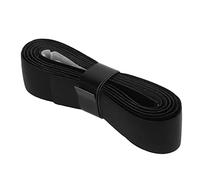 TARSHYRY Badminton Grip Tape, Racket Racket Tennis Grip Tape Cuir en Cuir Badminton Taprip Tapon Remplacement Rassette de Poignées pour Les Poignées pour Le Gymnase de Jeu Extérieur (Black)