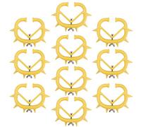 TARSHYRY Bague de Nez de Bovins, 10 Pcs Velours Sevrer Les Anneaux de Nez de Vache Anneau de Nez Anneau de Nez en Plastique en Plastique à Pointes