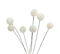 TARSHYRY Billy Ball - Fleurs Séchées Artificielles, 60cm, Tiges Décoratives pour la Maison, Le Jardin, Le Bureau, la Décoration de Mariage (01)