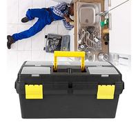 TARSHYRY Boîte à Outils, Boîte de Stockage d'Outils en Plastique à Verrouillable de Stockage Amovible à avec Organisateur d' de Gestion Ergonomique pour Stocker les Nécessaires
