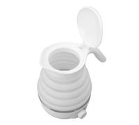 TARSHYRY Bouilloire électrique Pliante de Voyage, Mini Chauffe-eau Pliable en Silicone, Portable, 0,7 L, pour Voyage et Camping (Prise UE 220V)