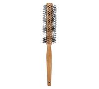 TARSHYRY Brosse à Cheveux Ronde, Brosse Soufflante, Ronde pour Brushing, Peigne à Friser Rond en Bois avec Poignée Antistatique, Coiffante (L(13x7x2,6 cm/5,1x2,8x1 pouces))