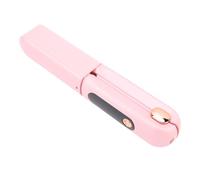 TARSHYRY Brosse à Lisser sans Fil 2 en 1, Brosse Chaude Portable, Peigne à Lisser avec Affichage Numérique, Couvercle Anti-poussière, Batterie 3500 MAh pour Femmes et Hommes, Voyage, Usage (PINK)