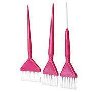 TARSHYRY Brosse de Teinture pour Cheveux, Applicateur de Teinture pour Cheveux 3 Pièces avec Poignées Ergonomiques Brosse de Couleur de pour la des, la Décoloration, le Traitement des