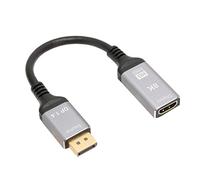 TARSHYRY Câble 8K 48 Gbit/s 1.4 vers HDMI 2.1, Adaptateur AV HDR 3D pour Ordinateurs Portables, PC, Téléviseurs, Projecteurs