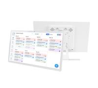 TARSHYRY Calendrier Numérique de 21,5 Pouces avec Télécommande, écran Tactile Intelligent, Affichage Interactif des Tâches, Planificateur Familial Intelligent, Lecteur Multimédia, (Prise UE 100-240V)