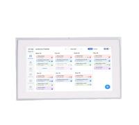 TARSHYRY Calendrier Numérique de 32 Pouces, Tableau des Tâches, Calendrier Numérique, écran Tactile Mural, électronique RAM4G ROM64G pour les Horaires Familiaux, (white)