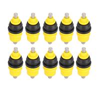 TARSHYRY Chicken Water Nipples, Voard Waterer 10pcs Ball Valve Type Poultry Dinkers Automatique Mélose Drink Drinking Fountain Chicken Water Dheater for Coop Outdoor