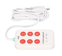 TARSHYRY Clavier USB Compact à 6 Touches pour Fonctions Personnalisables, Idéal pour l'imagerie Médicale et la Saisie de Données