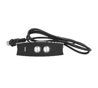 TARSHYRY Contrôleur de canapé Inclinable électrique, Chargement USB, Rétroéclairage LED, Interrupteur de Commande Manuel à 5 Broches pour Fauteuils élévateurs électriques et Fauteuils (Black)