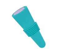 TARSHYRY Économiseur de Vin écologique en Silicone et Acier Inoxydable de qualité Alimentaire, 6,1 X 2,35 Cm, Scellant à Vin Réutilisable et Esthétique pour la Maison et le Bar (BLUE)