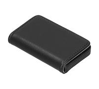 TARSHYRY Écouteur du Support de Carte de Visite, Support de Carte de Visite Porte-Cartes de en Cuir avec de Crédit Magnétique de Noms Porteurs Portefeuille pour Hommes et Femmes, 4.1x2.6x0.8in (001#)