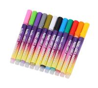 TARSHYRY Ensemble de Stylos de Vernis à Ongles de 12 Couleurs, Stylos de Vernis à Ongles Longue Durée à Séchage Rapide avec 12 Nuances pour les Débutants, Marqueurs de Conception
