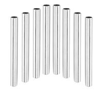 TARSHYRY Ensemble de Tubes d'arbre Rotatif 10 Pièces pour le Remplacement du Bras de Robot, Raccord de Tuyau en Aluminium Connecteur Mécanique 6 Mm X 100 Mm pour équipement d'automatisation