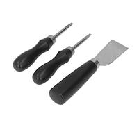 TARSHYRY Ensemble d'outils de Bricolage pour la Maroquinerie, Couteaux à Découper à Manche incurvé avec Lames en Acier Tranchantes pour une Coupe et un Artisanat Précis, Idéal pour les Projets en