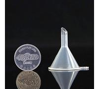 TARSHYRY Entonnoir de Parfum Plastic Transparent Petit Entonnoir à Pointe Fine étroite pour Transférer le Parfum vers des Flacons Atomizants Petites Bouteilles Transparent 4 Cm Hauteur