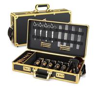 TARSHYRY Étui de Fournitures de Barbier Professionnel avec Numlock, Valise de Styliste Portable avec Poignée, Boîte de Rangement Organisateur D'outils de Coiffure pour Voyage de Barbier