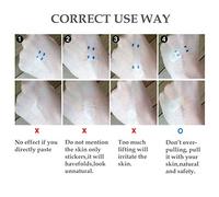 TARSHYRY Facelift V Ligne Stickers Face Levant le Menton Minceur de Ruban Médical pour le Maquillage (Couleur assortie)