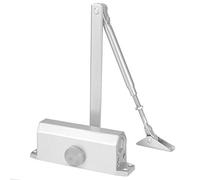 TARSHYRY Ferme-porte Hydraulique Robuste avec Action Tampon Douce, Positionnement Réglable à 180° pour Portes Intérieures et Extérieures, Matériel de Montage Universel Inclus (061 portant 65KG)
