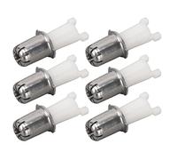 TARSHYRY Fixation de la Coupe-Cheveux de Nez, Trimeuse de Cheveux du Nez Vane/Wing Clippers de pour les Femmes Remplacement Universel Clipper Têtes de Lame 10pcs Tête de Trammage des Cheveux de pour