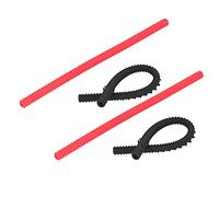 TARSHYRY Gardiens de Rack de Four, Protecteur de Plateau de Four 4pcs 14 Pouces en Silicone Antibarmacée Isolant en Silicone Fourreau de à Cassette pour la Cuisine de Cuisine Grill