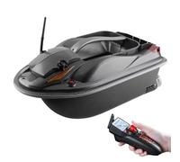 TARSHYRY Grand Bateau de Pêche RC Extérieur à Grande Vitesse, Distance de Contrôle de 500 M, Charge de 3,5 Kg, Diffusion Vocale, Correction D'itinéraire Intelligente, Bateau-appât (Prise UE)