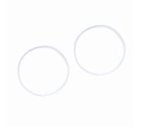 TARSHYRY Joint de Joint en Caoutchouc Gaskets de Remplacement 600W Juicer Exquis Assembly Saicone Silicone Blanc 2 PCS NOUVEAU pour les Lames de Fraisage D'extracteur