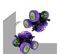 TARSHYRY Jouet de Véhicule d'aventure Tout-Terrain avec Simulation de Double Mouvement pour Enfants, Conception Résistante aux Secousses pour Un Jeu Actif (Purple)