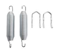 TARSHYRY Kit de Remplacement de Ressort de Tension et D'ancrage de Tendeur en Acier au Carbone pour Modèles de Tondeuse Hustler FasTrak SD SDX Raptor SD SDX Super S TrimStar
