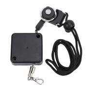 TARSHYRY Laisse pour Oiseaux Rétractable Anti-Morsure, Corde Volante Réglable avec Anneaux de Pied Souples pour L'entraînement au Vol en Plein Air, Oiseaux de Compagnie ABS en Aci